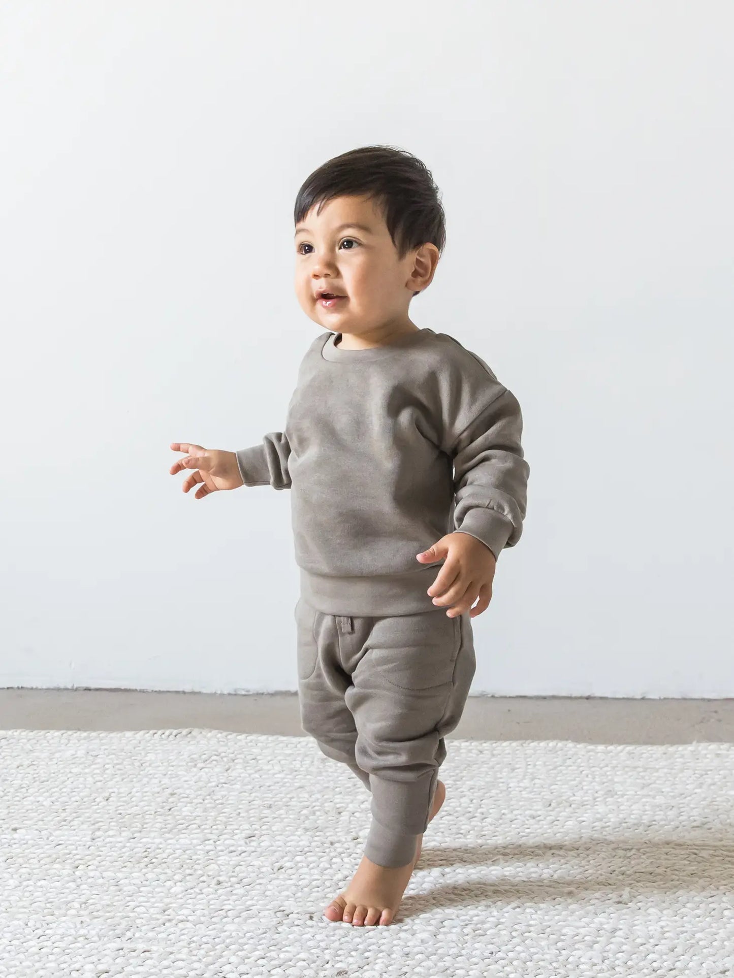 Basin Fleece Jogger Sweatpant -Driftwood