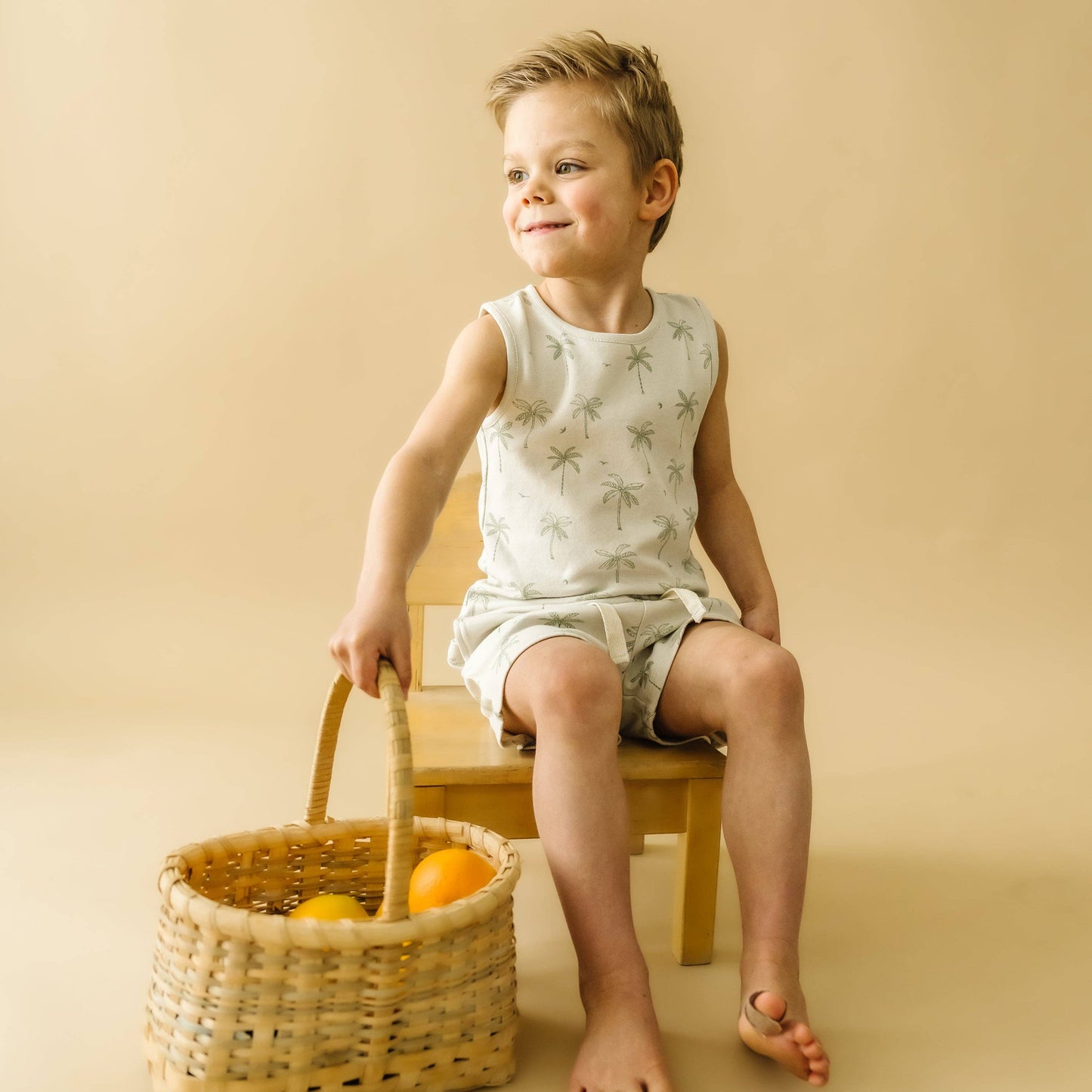 Tropical Shorts and Tee Set