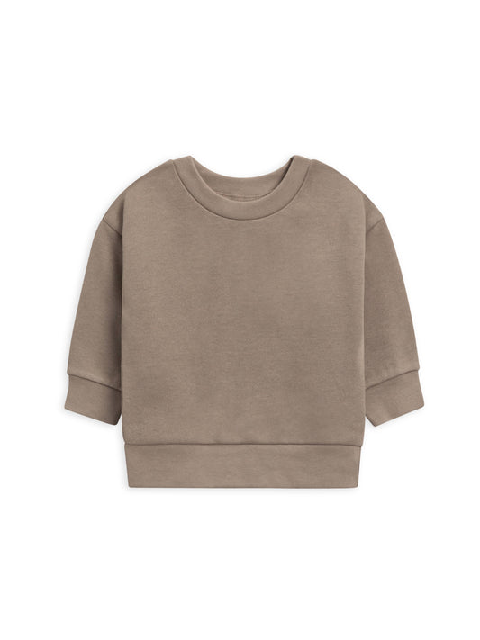 Kelly Fleece Sweatshirt -Driftwood