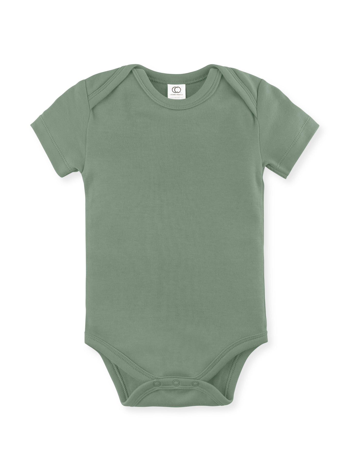 Short Sleeve Classic Bodysuit - Thyme