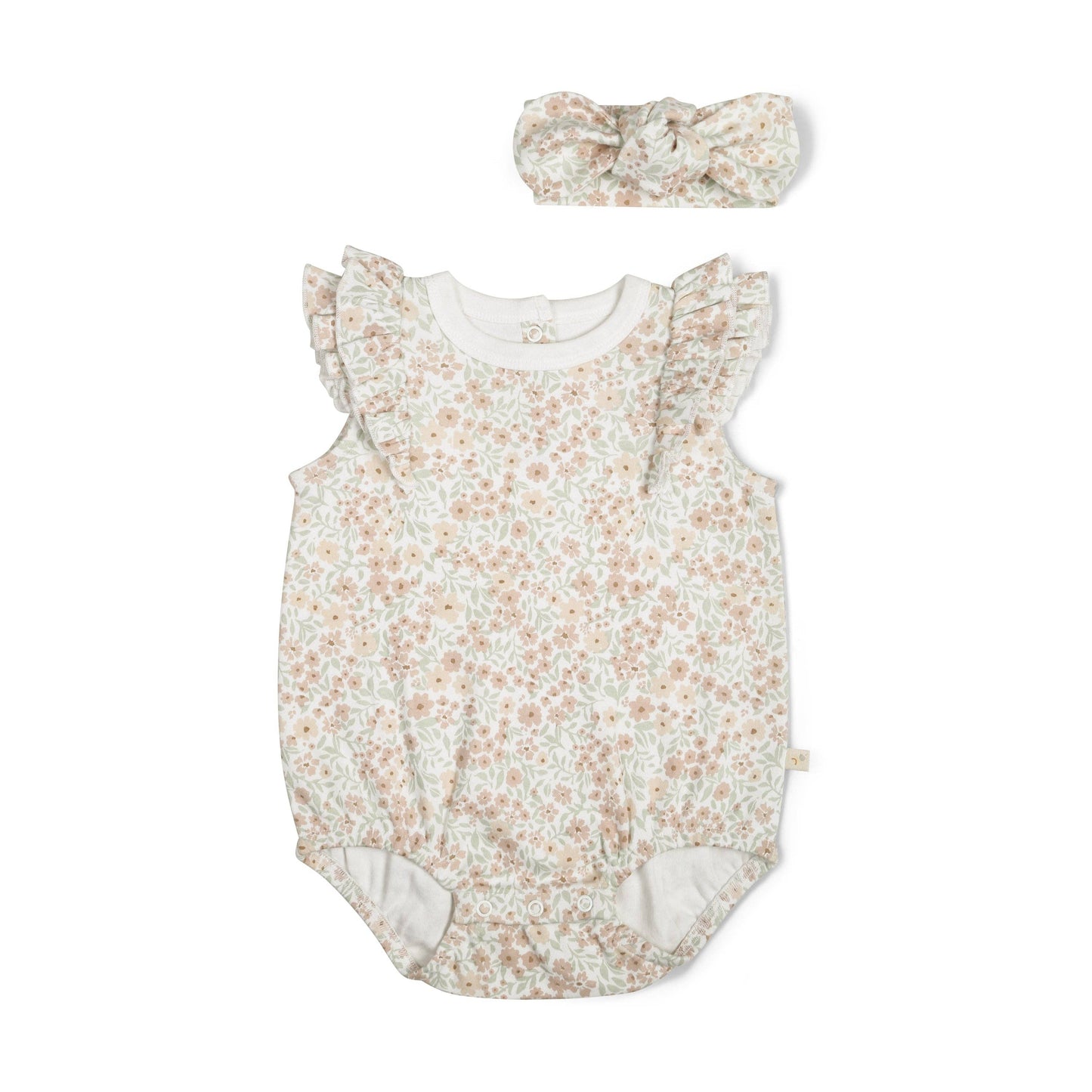 Flutter Bubble Onesie - Summer Floral